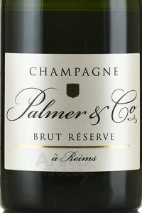 Champagne Palmer & Co Brut Reserve - шампанское Шампань Пальмер энд Ко Брют Резерв 0.375 л белое брют