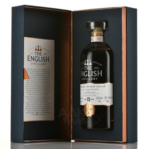 English Whisky, Single Malt Founders Private Cellar Single Cask Release 15 Year Old - виски Инглиш Фаундерс Прайвэт Селлар Сингл Каск Релиз 15 летний 0.7 л в п/у