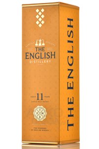 English Whisky 11 Years Old - виски Инглиш 11 Еарс Олд 0.7 л в п/у