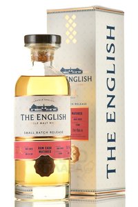 English Whisky Small Batch Release Rum Cask Matured - виски Инглиш Смол Бэтч Релиз Ром Каск Мэчуэд 0.7 л в п/у