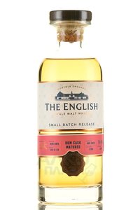 English Whisky Small Batch Release Rum Cask Matured - виски Инглиш Смол Бэтч Релиз Ром Каск Мэчуэд 0.7 л в п/у