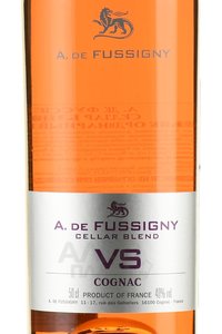 A. de Fussigny Cellar Blend VS - коньяк А де Фуссиньи Селлар Бленд ВС 0.5 л