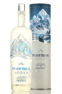 Mont Blanc - водка Монблан 1 л в тубе