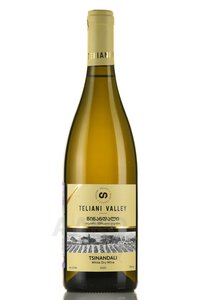 Teliani Valley Tsinandali - вино Телиани Вели Цинандали 0.75 л белое сухое