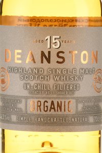 Deanston 15 years old gift box - виски Динстон 15 лет 0.7 л п/у