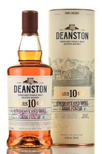 Deanston 10 Years Old - виски Динстон 10 лет 0.7 л в тубе