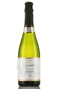 Vinart Vintage Reserva Cava - вино игристое Винарт Винтаж Резерв Кава 0.75 л белое экстра брют