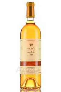 Chateau d’Yquem Sauternes - вино Шато д’Икем Сотерн 1997 год 0.75 л белое сладкое