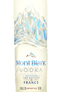 Mont Blanc - водка Монблан 0.5л