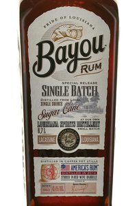 Bayou Single Batch - ром Байю Сингл Бэтч 0.7 л