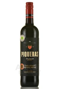 Piqueras Black Label Almansa DO - вино Пикерас Блэк Лейбл 0.75 л красное сухое