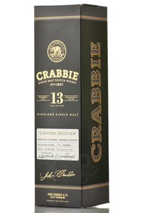 Crabbie Romandolo 13 Years Old - виски Крэбби Рамандоло 13 лет 0.7 л в п/у