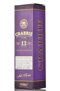 Crabbie Barolo 13 Years Old - виски Крэбби Баролло 13 лет 0.7 л в п/у