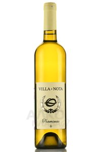 Villa Nota Traminac - вино Вилла Нота Траминац 0.75 л белое сухое