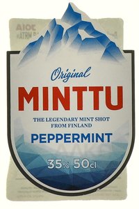 Minttu Peppermint - ликер Минтту Перечная Мята 0.5 л 35%