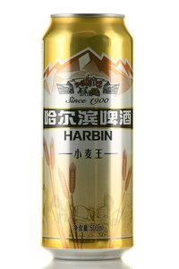 Harbin - пиво Харбин Пшеничное 0.5 л светлое фильтрованное ж/б