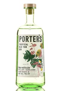 Porters Tropical Old Tom - джин Портерс Тропикал Олд Том 0.7 л