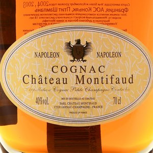 Chateau de Montifaud Napoleon Clemans - коньяк Шато де Монтифо Наполеон Клеманс 0.7 л