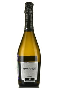 Pinot Grigio Spumante Extra Dry - вино игристое Пино Гриджо Спуманте Экстра Драй 0.75 л белое брют