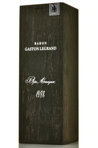 Baron G. Legrand 1988 - арманьяк Барон Легран 1988 года 0.7 л