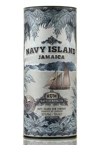 Rum Navy Island Jamaica Navy Strength - ром Нэйви Айленд Нэйви Стренф в тубе 0.7 л