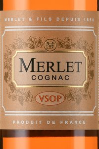 Merlet VSOP - коньяк Мерле ВСОП 0.7 л