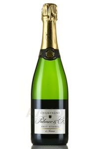 Champagne Palmer & Co Brut Reserve - шампанское Шампань Пальмер энд Ко Брют Резерв 0.75 л белое брют