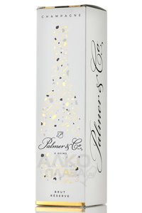 Champagne Palmer & Co Brut Reserve - шампанское Шампань Пальмер энд Ко Брют Резерв 0.75 л белое брют в п/у