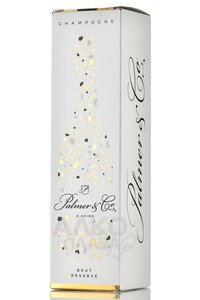 Champagne Palmer & Co Brut Reserve - шампанское Шампань Пальмер энд Ко Брют Резерв 0.75 л белое брют в п/у
