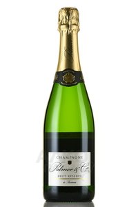 Champagne Palmer & Co Brut Reserve - шампанское Шампань Пальмер энд Ко Брют Резерв 0.75 л белое брют в п/у