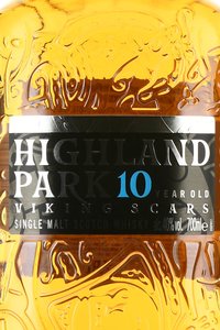 Highland Park Viking Scars 10 Years Old - виски Хайланд Парк 10 лет Викинг Скарз 0.7 л в п/у