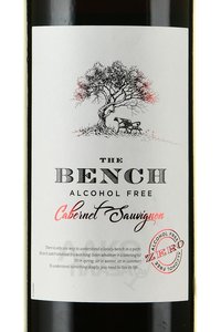 The Bench Cabernet Sauvignon - вино безалкогольное Зе Бенч Каберне Совиньон 0.75 л красное сладкое