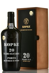 Porto Kopke 20 Years Old Wooden Box - портвейн Копке 20 лет 0.75 л в д/у