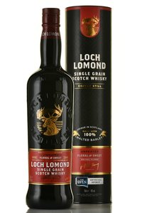 Loch Lomond Single Grain in tube - виски Лох Ломонд Сингл Грэйн 0.7 л в тубе