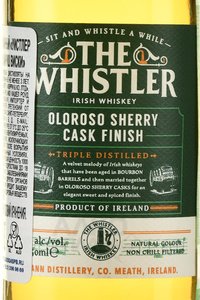 The Whistler Oloroso Sherry Cask Finish Irish Whiskey - виски Олоросо Шерри Каск Финиш Айриш Виски 0.05 л