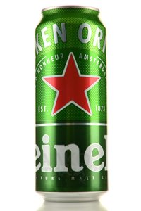 Heineken - пиво Хайнекен 0.5 л светлое фильтрованное ж/б