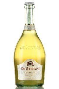 De Stefani Prosecco DOC Col Fondo - вино игристое Де Стефани Просекко Кол Фондо ДОК 0.75 л белое сухое