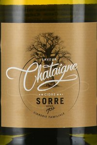 Sorre Saveurs des Chataignes - сидр Ссор Савёр Шатэнь 0.75 л