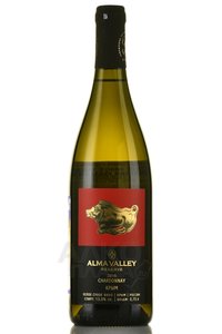 Alma Valley Chardonnay Reserve - вино Альма Валлей Шардоне Резерва 0.75 л белое сухое