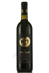 Вино Мерло Алма Велли 0.75 л сухое красное