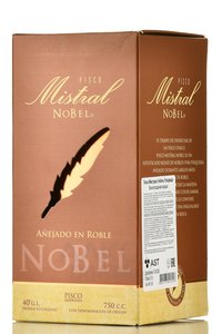 Mistral Nobel Reservado gift box - писко Мистраль Нобель Резервадо 0.7 л в п/у