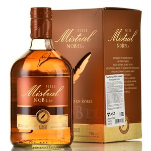 Mistral Nobel Reservado gift box - писко Мистраль Нобель Резервадо 0.7 л в п/у