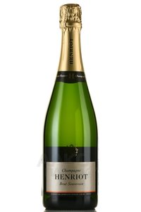 Henriot Brut Souverain gift box - шампанское Энрио Брют Суверен 0.75 л