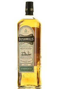 Bushmills Steamship Bourbon Cask 10 Years Old - виски Бушмилз Стимшип Бурбон Каск 10 лет 1 л в п/у