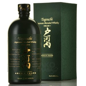 Togouchi 9 Year Old Japanese Whisky - виски Тогучи Джапаниз Виски 9 лет 0.7 л в п/у