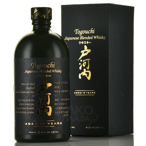 Togouchi 15 Year Old Japanese Whisky - виски Тогучи Джапаниз Виски 15 лет 0.7 л в п/у