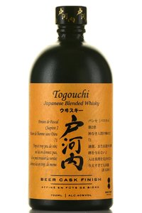 Togouchi Japanese Whisky Beer Cask Finish - виски Тогучи Джапаниз Виски Бир Каск Финиш 0.7 л в п/у