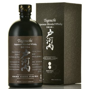 Togouchi Japanese Whisky Sake Cask Finish - виски Тогучи Джапаниз Виски Саке Каск Финиш 0.7 л в п/у