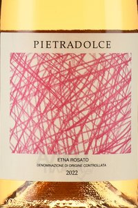 Pietradolce Etna Rosato - вино Пьетрадольче Этна Розато 0.75 л розовое сухое