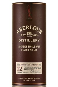 Aberlour 12 Years Non-Сhillfiltered - виски Аберлауэр 12 лет Спейсайд без холодной фильтрации 0.7 л в тубе